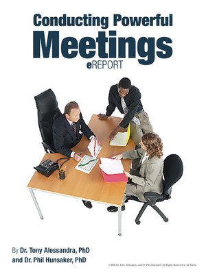 cover image of Conducting Powerful Meetings eReport